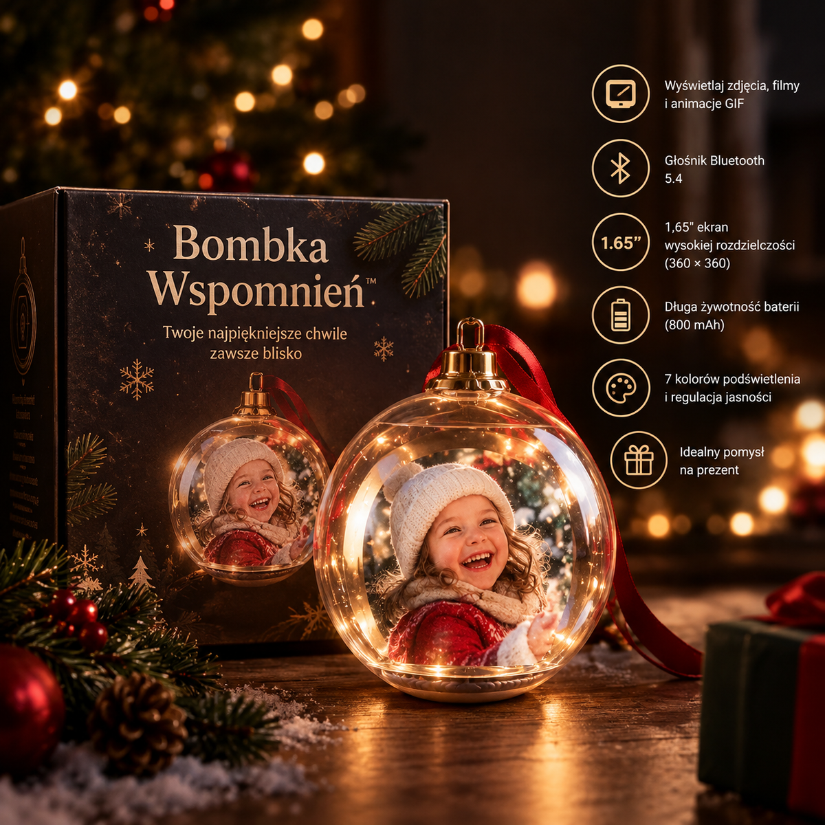 Bombka Wspomnień™ – Chwila, Która Zostaje